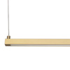 Lampa wisząca BEAM-100 LED -złota oprawa liniowa 4000K