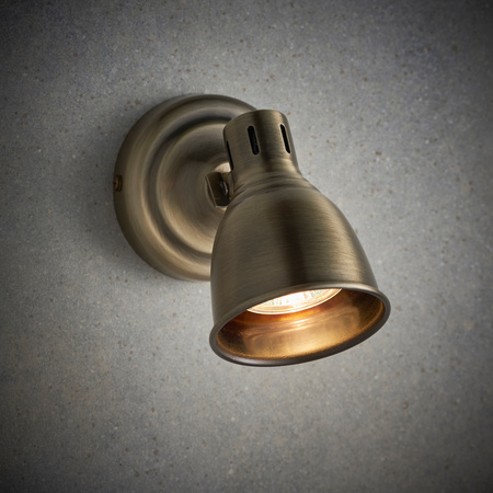 Westbury Wall Light Antique Brass