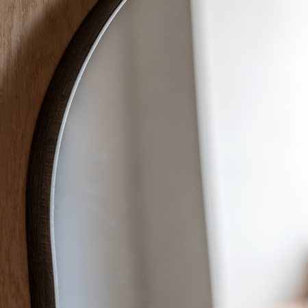 Tokyo Leaner Mirror Black 500x50x1700mm