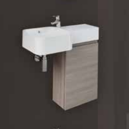 Zestaw PETIT Umywalka kwadrat P, szafka JOY EGY