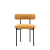Aveley Dining Chair Ochre (2pk) 525x510x750mm