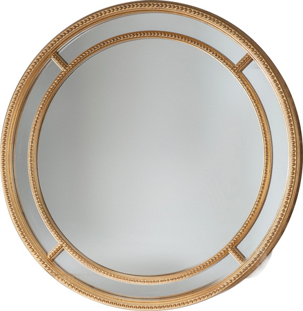 Okrągłe lustro Sinatra, złote, 900 x 900 mm