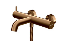 Axel Brushed Copper Bateria wannowo-prysznicowa termostatyczna