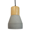 Lampa wisząca CONCRETE szary beton 12 cm