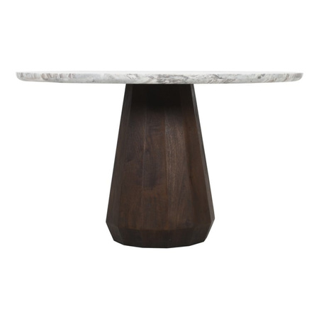 RICHMOND stół jadalniany OBEROY 130       brązowy