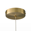 Lampa wisząca FANTASIA LED złota 120 cm