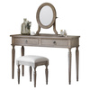 Taboret toaletowy Mustique 440 x 340 x 450 mm