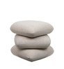 Pufa STONES beżowa