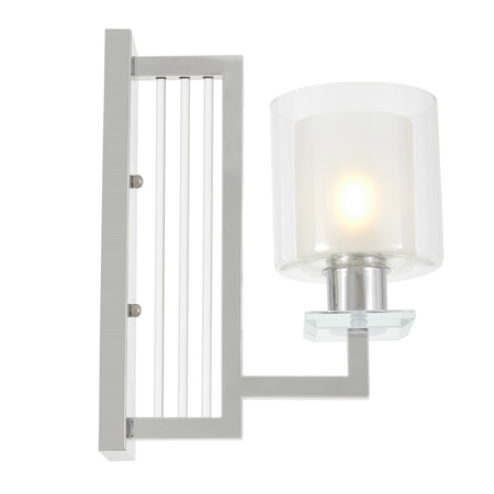 LAMPA ŚCIENNA KINKIET CHROMOWANY MANHATTAN W1