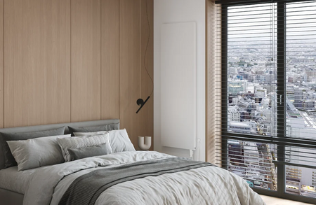 Instal Projekt Inventio Electro Grzejnik elektryczny  50x180 cm biały/silk ekran biały INVE-50/180E+GH-09C1