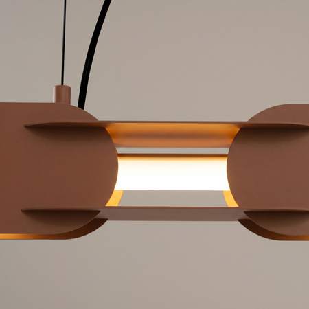 Lampa wisząca CHAIN 158 mocca LED 3000K