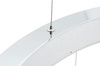 MOOSEE lampa wisząca RING 80 srebrna