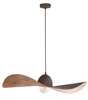 KAPELLO L brązowy/miedziany ? 76cm lampa wisząca