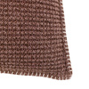 Alder Textured Cushion Brown 450x450mm