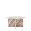 Amalfi Coffee Table Natural 800x800x400mm