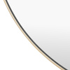 Highline Round Mirror Brass 500x20x500mm