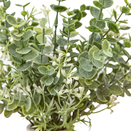 Retro Vase with Eucalyptus