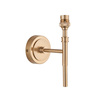 Chester 1 Wall Light Fitting Aged Brass