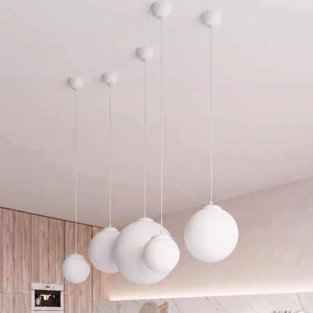 Lampa wisząca UGO 40 biała