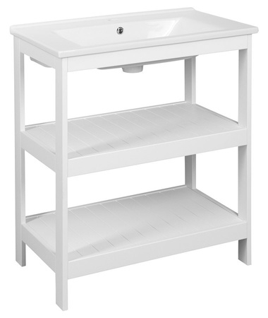 ETIDE szafka umywalkowa 71,5x86x44 cm, biały mat