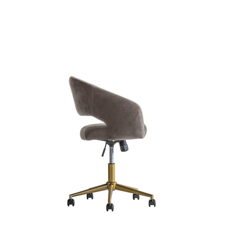 Obrotowe krzesło Murray Grey Velvet