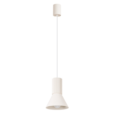 Lampa wisząca ESTRIA 1 beżowa