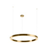 Lampa wisząca CIRCLE 100 cm - LED, ring mosiądz szczotkowany