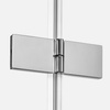 NZ2 Kabina NESTA chrom 2D prostokątna 100x120x200 czyste 6mm Active Shield 2.0