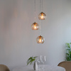 Dimple 3 Pendant Light Satin Brass