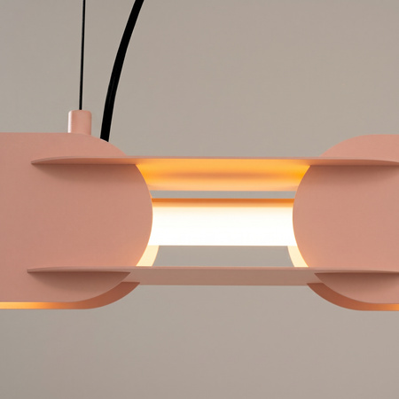 Lampa wisząca CHAIN 158 brzoskwiniowa LED 3000K