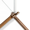 KABINA AVEXA COPPER PROSTOKĄTNA P 90x80x200 CZYSTE 6mm ACTIVE SHIELD