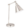 Hal Task Table Lamp Bright Nickel