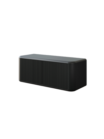 Szafka łazienkowa wisząca z blatem 120 cm czarna noc MAIORI 006-SU120-04