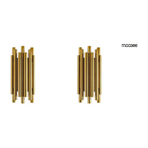 MOOSEE zestaw 2 lamp ściennych ORGANO     złoty