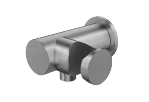 AXEL BRUSHED NICKEL Uchwyt słuchawkowy z przyłączem wody 1/2"
