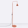 Lampa podłogowa NOX ochra czerwona