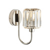 Berenice 1 Wall Light Bright Nickel