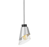 LAMPA WISZĄCA NOWOCZESNA CHROMOWANA FABRO W1