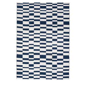 Kingston Jacquard Rug Blue 1600x2300mm