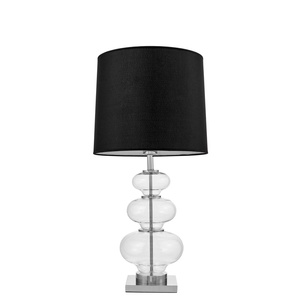 LAMPA NOCNA GLAMOUR CZARNA BRISTON