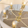 Nixon 6 Pendant Light Brass