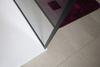 CURE BLACK walk-in 1100 mm, szkło czyste