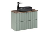 Zestaw meblowy 80cm z blatem i umywalką nablatową Beyond