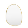 Holworth Pebble Mirror Gold 890x840mm