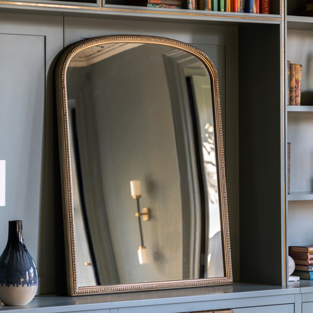 Florentine Overmantle Mrror Champgne 850x42x1100mm