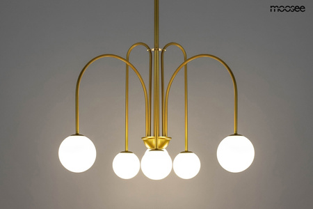 MOOSEE lampa wisząca NERI złota