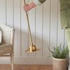 Burley Rechargeable Floor Lamp Base Aged Brass