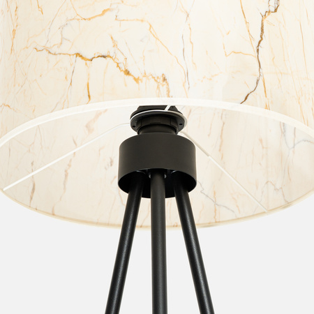 Lampa podłogowa NEVIA beżowy marmur