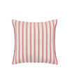 Alston Woven Stripe Cush Cranberry 450x450mm