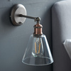 Hal Wall Light with Clear Shade 170x267mm